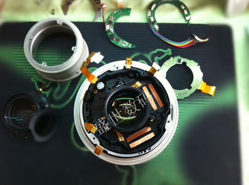 佳能EF 70-200mm F2.8 L IS II USM 小白IS二代镜头抖动故障维修